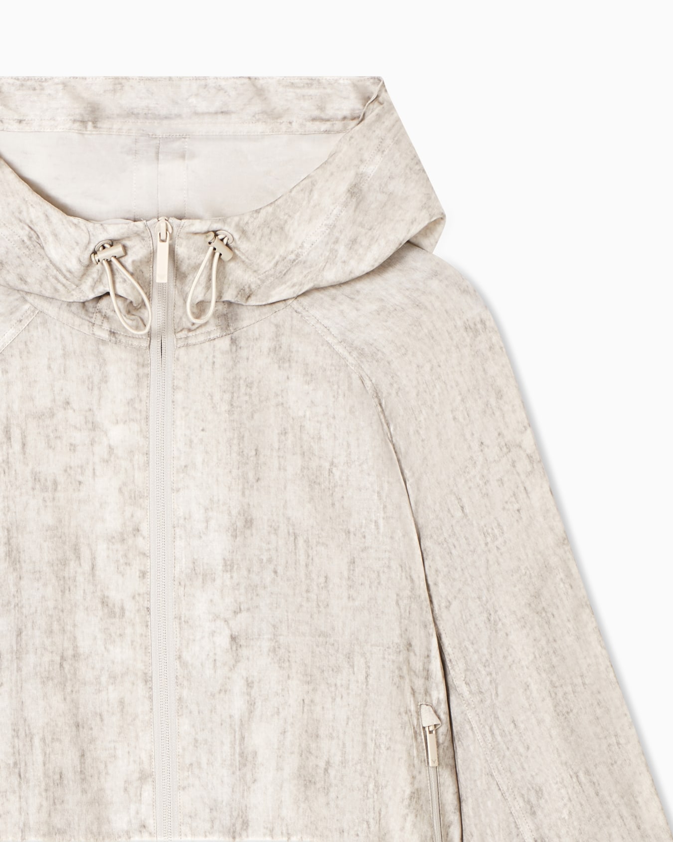 Blouson fluid print with maldyed effect Slide 4