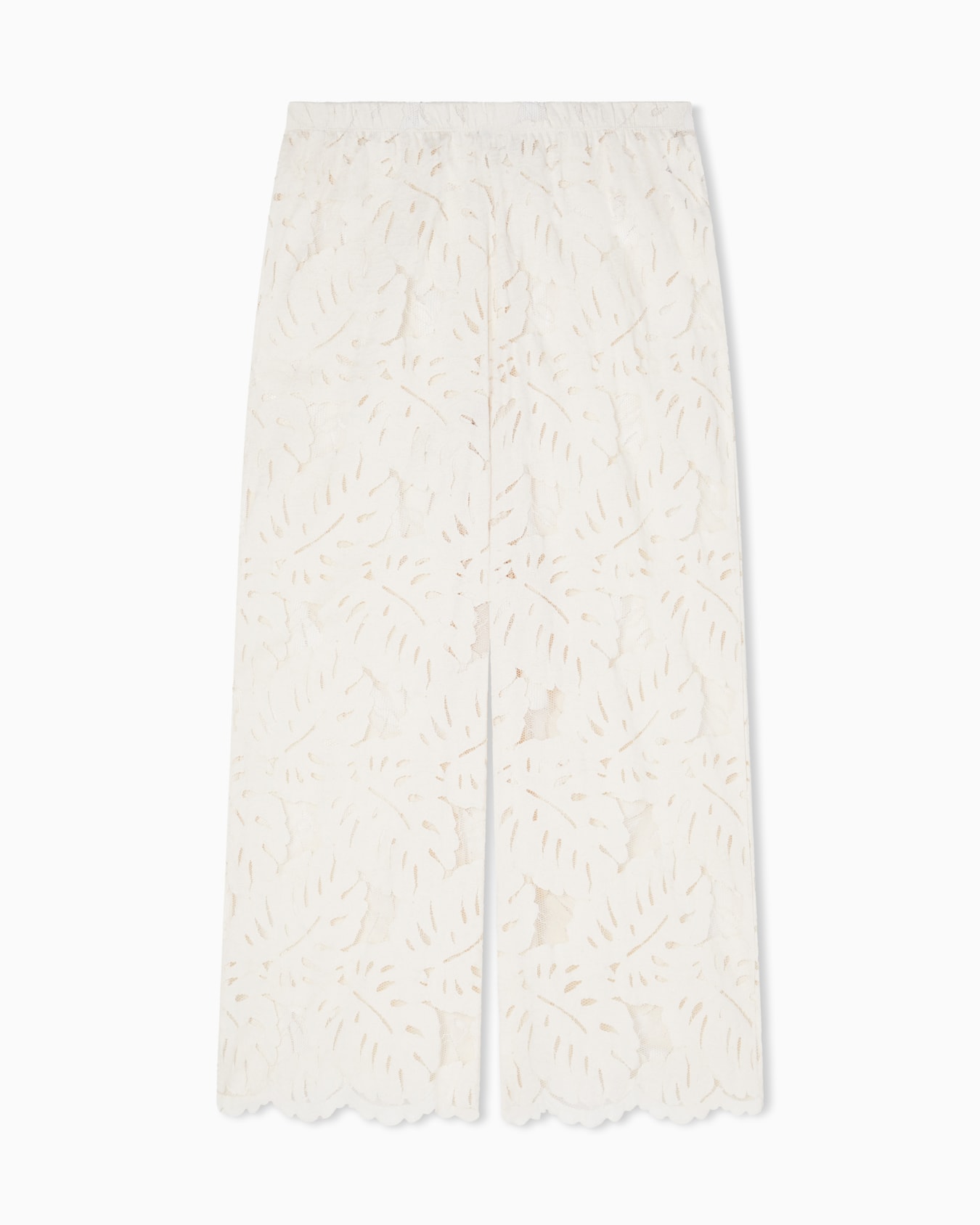 ASV foliage-print lace beachwear trousers Slide 0