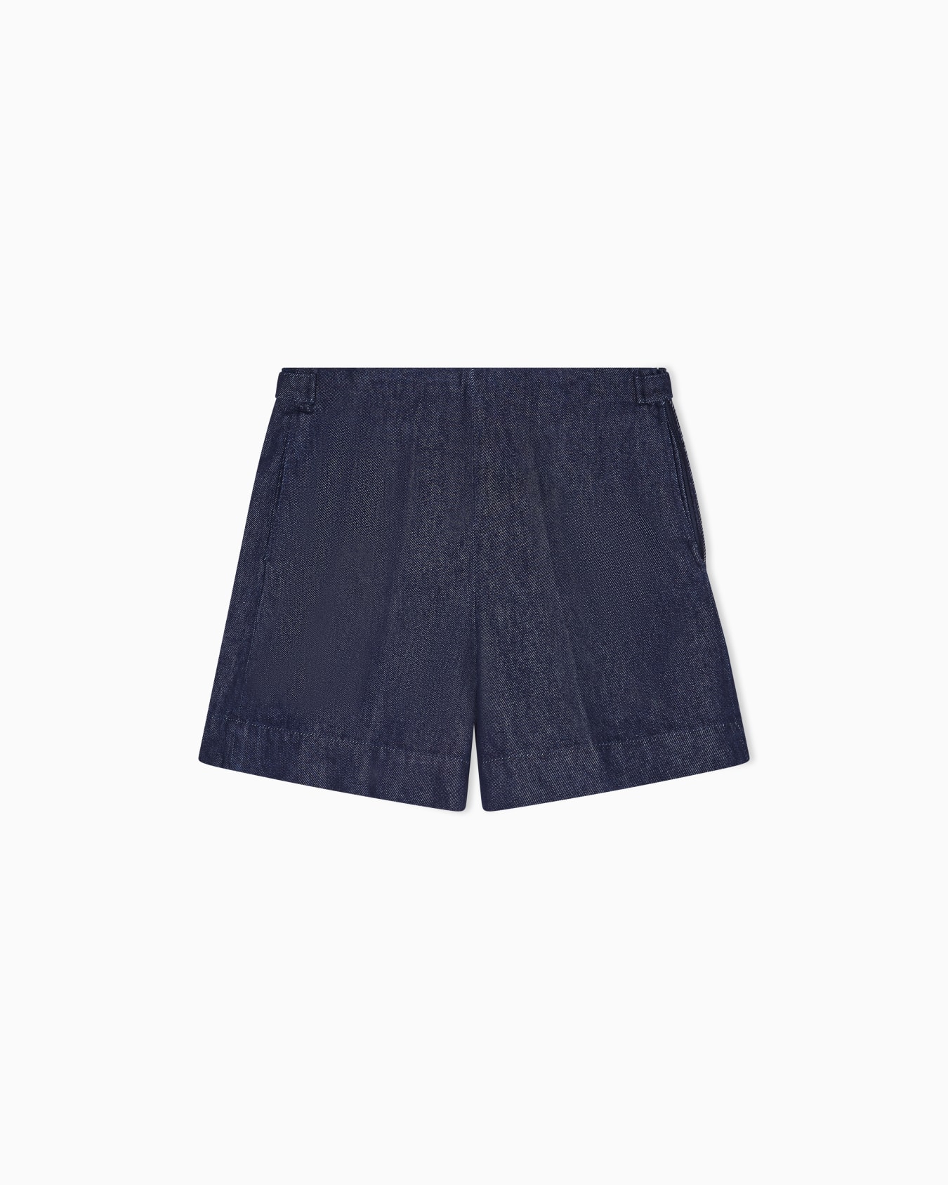 11 oz denim shorts with waistband detail Slide 0