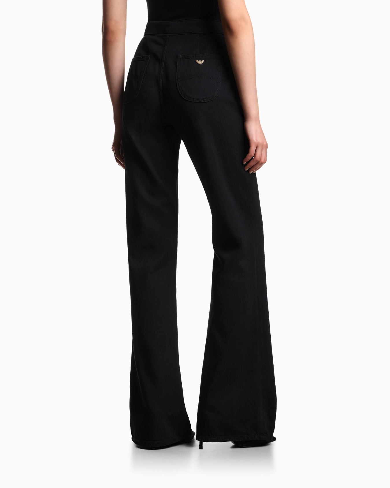 Jeans J9H slim fit in denim misto lyocell con dettaglio fibbie Slide 2