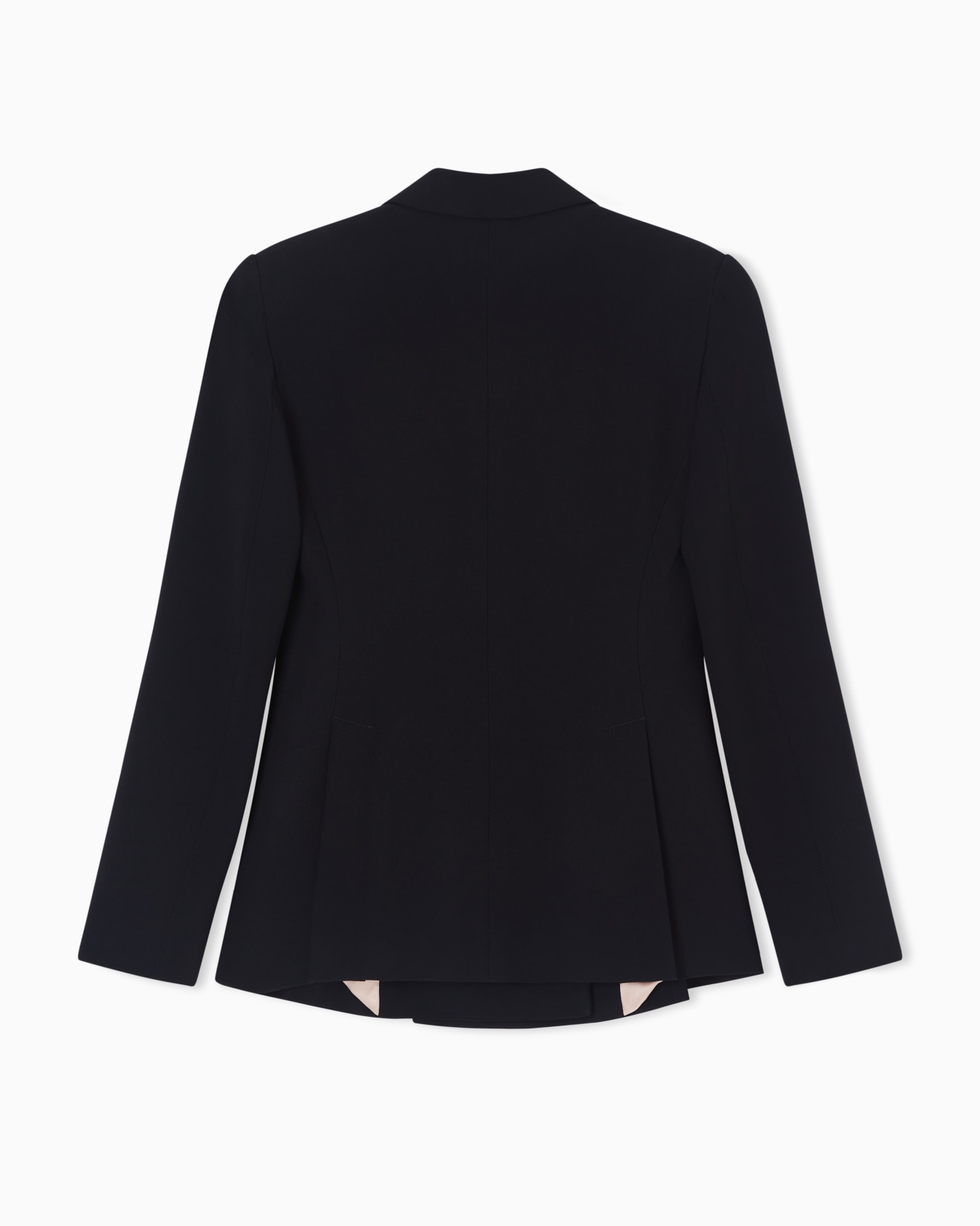 Envers satin jacket with lapels and hook Slide 3