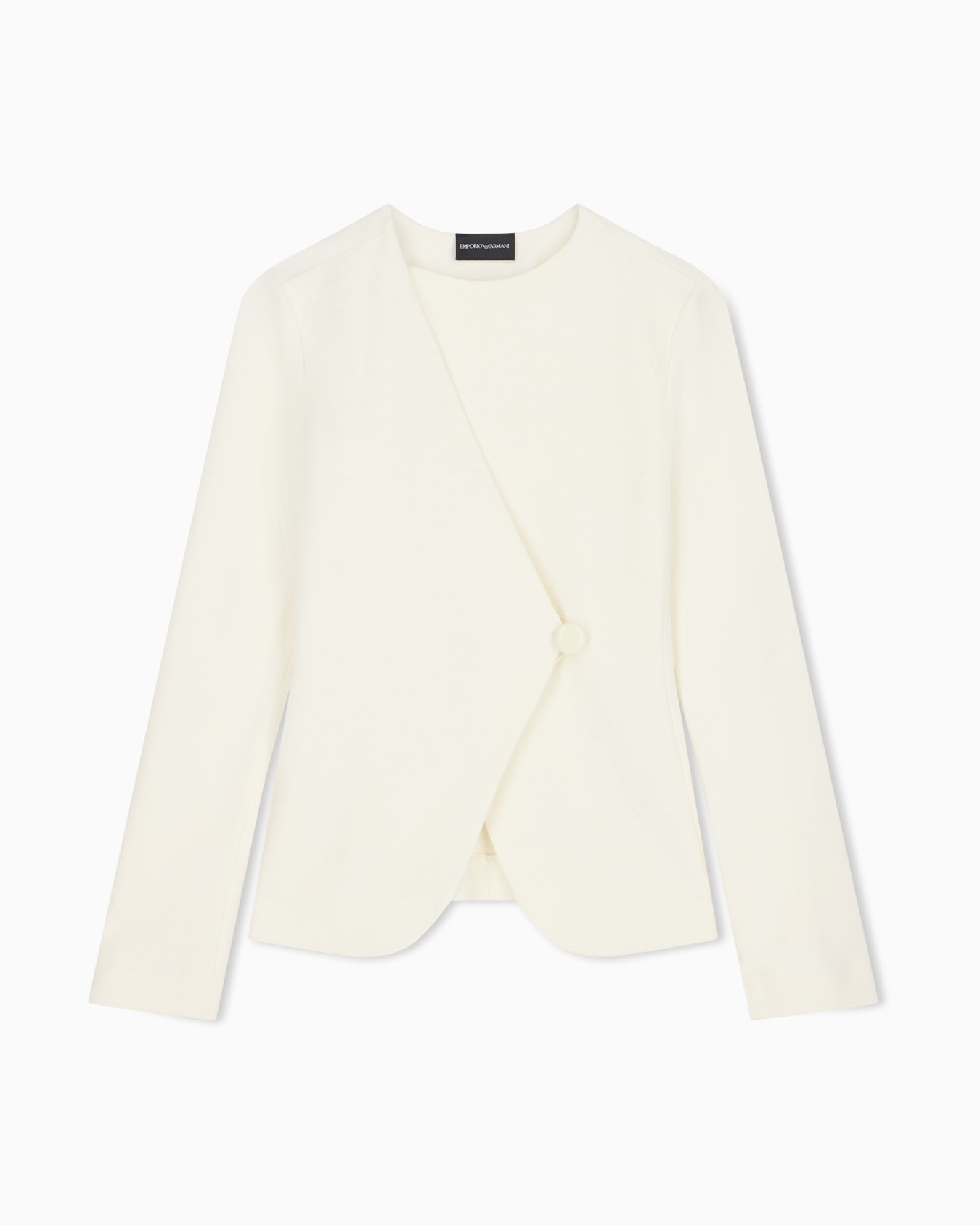 Ottoman jersey jacket Slide 0