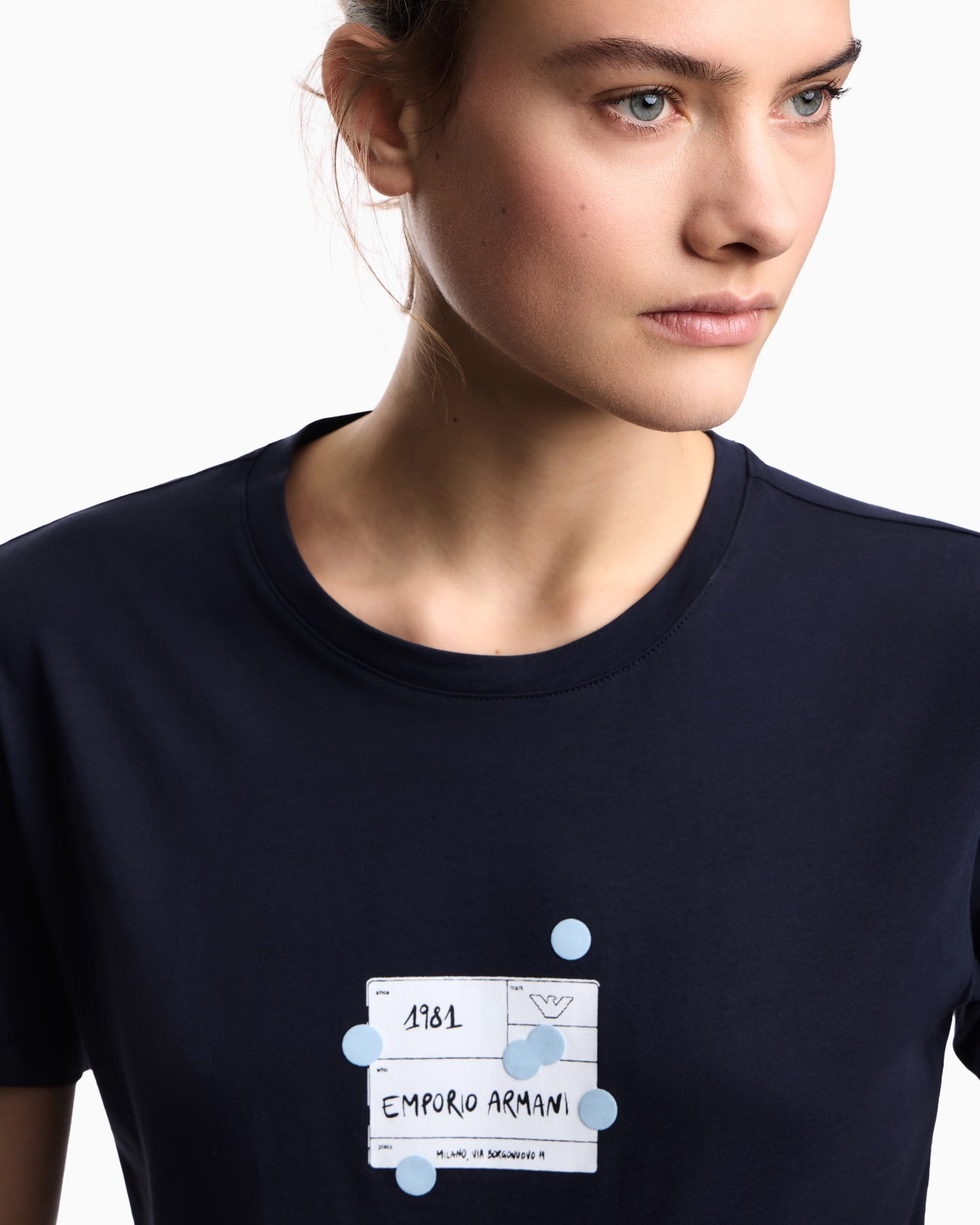 Organic cotton jersey T-shirt Slide 4