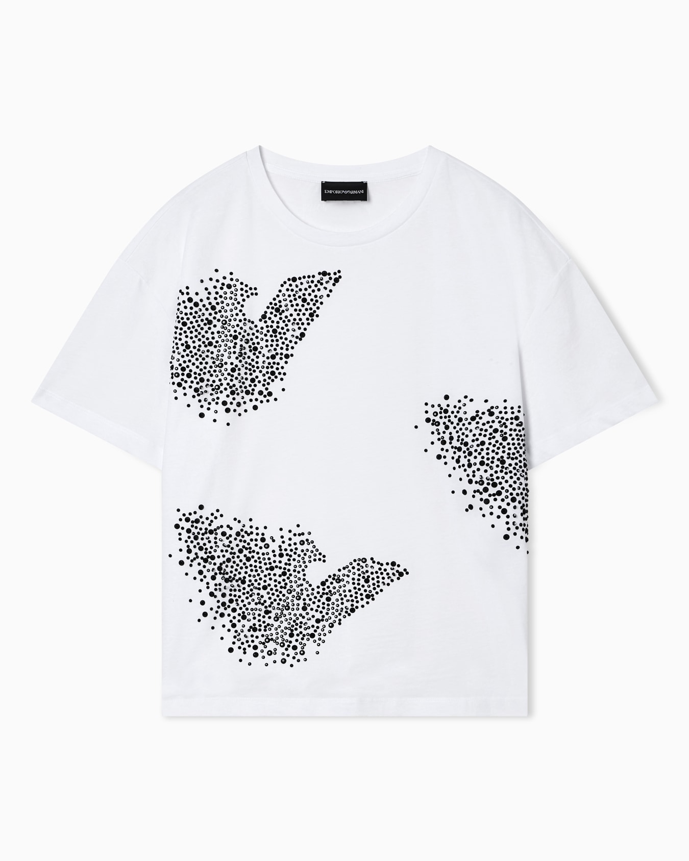 Jersey T-shirt with rhinestone eagle ASV Diapositiva 0