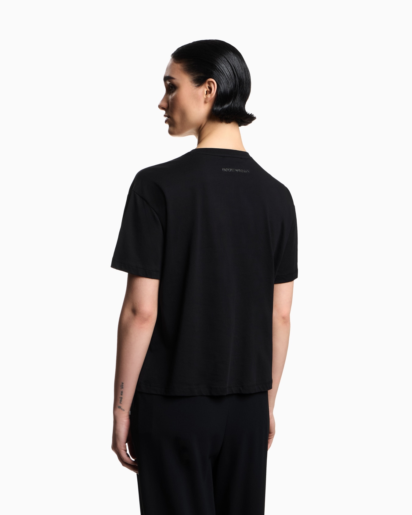 ASV jersey T-shirt with rhinestone eagle Slide 2