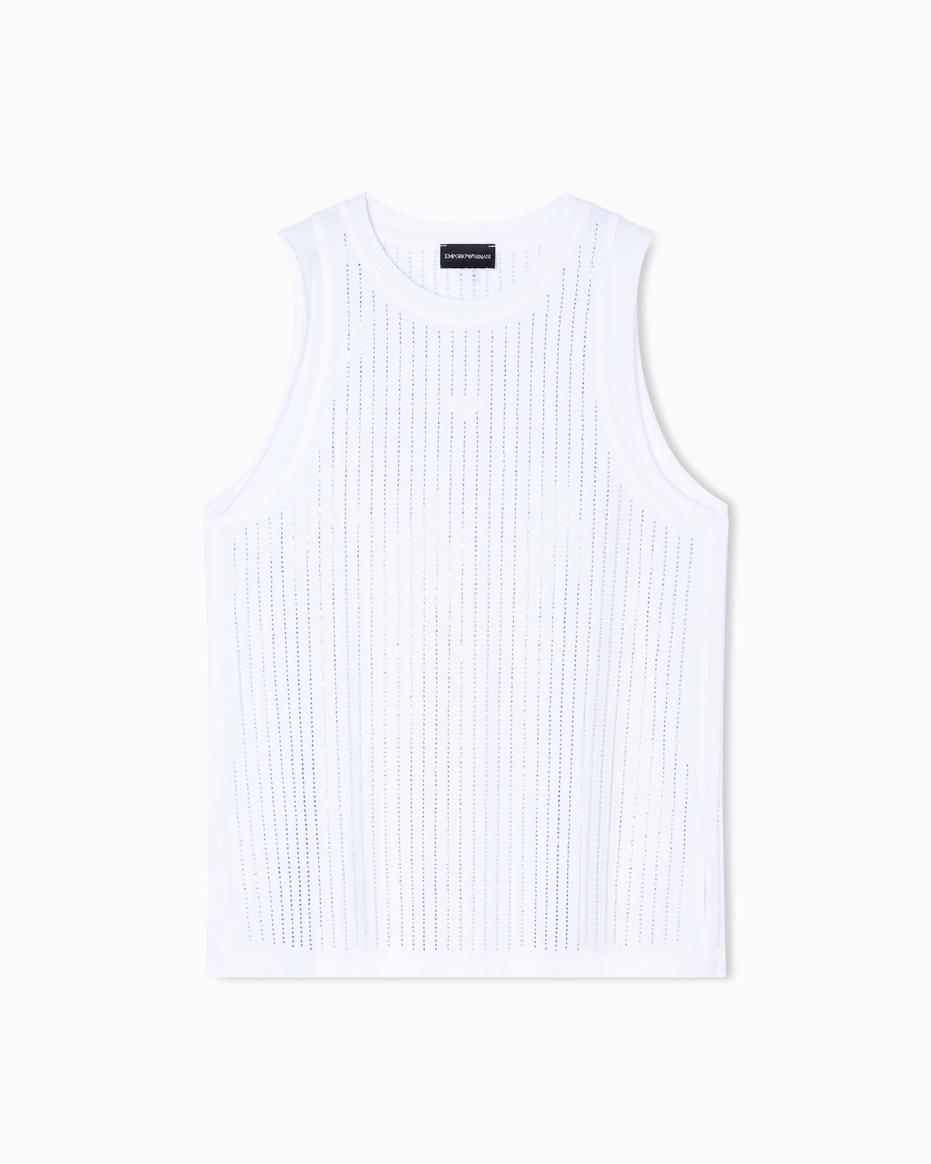 Mercerized cotton jersey top Slide 0