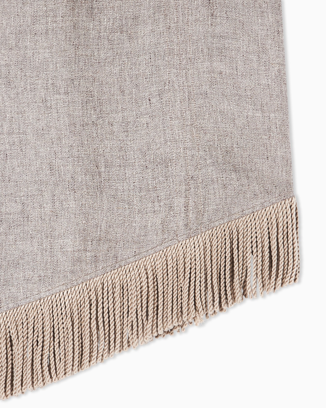 Linen canvas midi skirt Slide 4