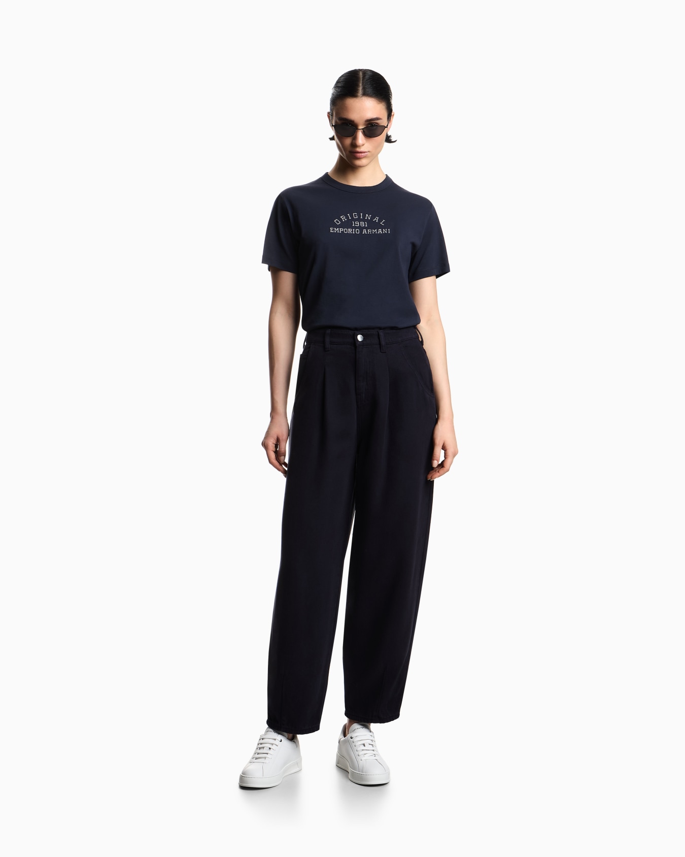 Camiseta de punto Supima con logotipo bordado Icon Diapositiva 1