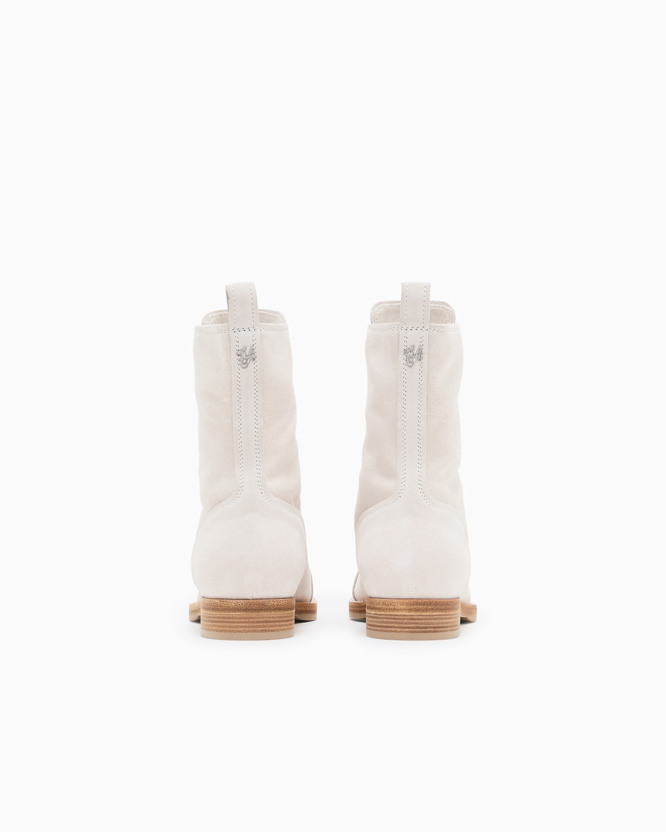 Icon suede lace-up ankle boots Slide 2