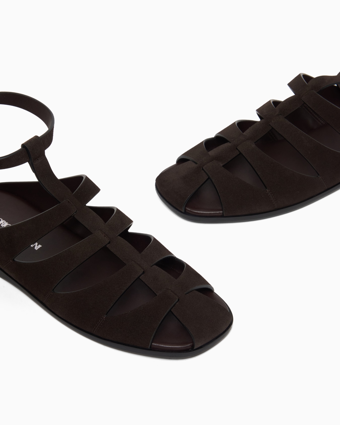 Sandali in suede taglio vivo Icon Slide 4