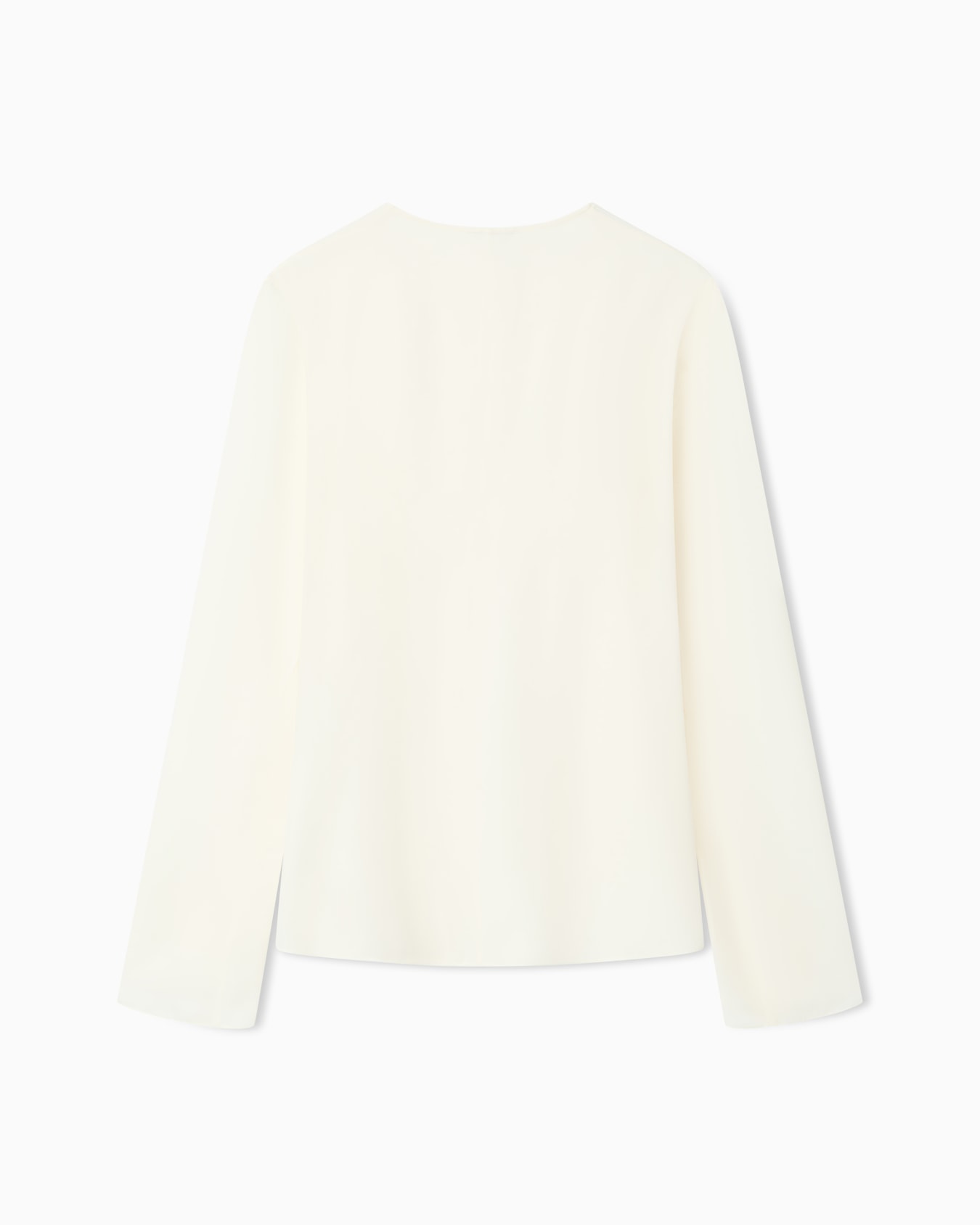 Icon blouse in silk double georgette Slide 3