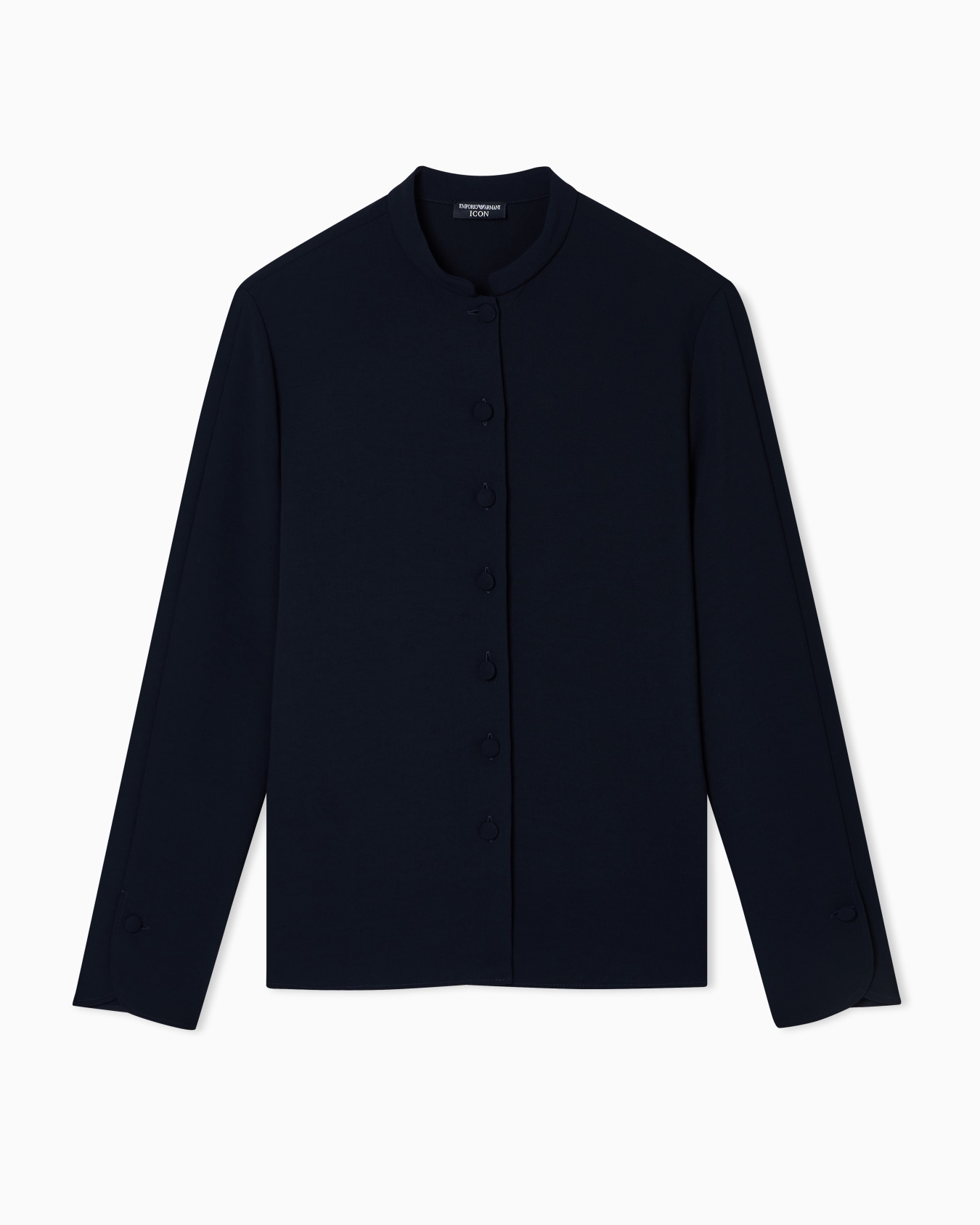 Giacca camicia in cady crepe lavato Icon Slide 0