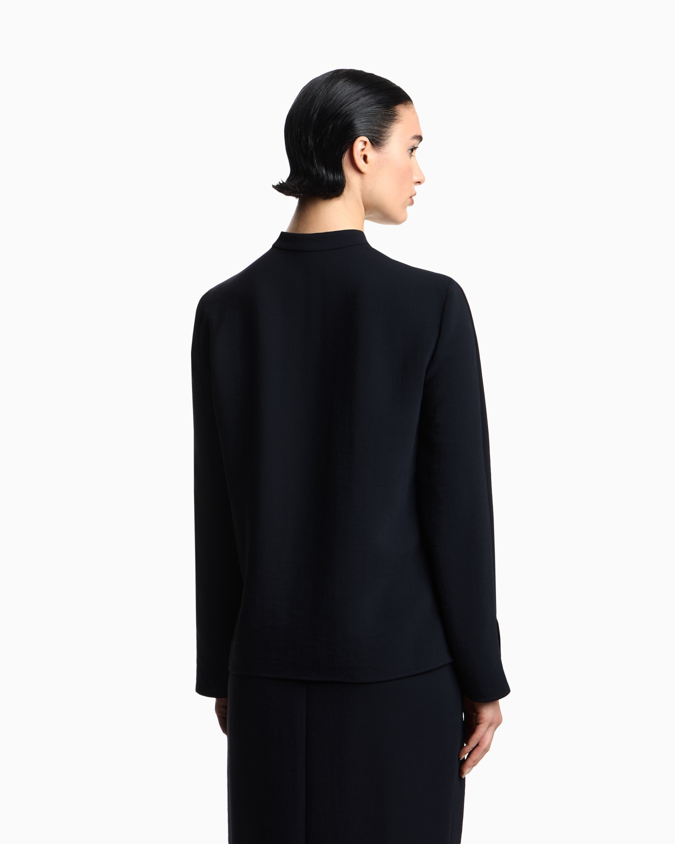 Giacca camicia in cady crepe lavato Icon Slide 2