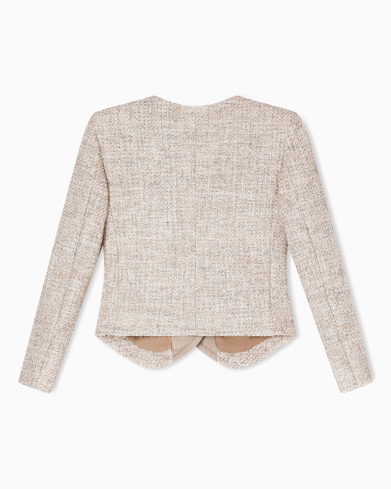 Icon melange tweed jacket Slide 3