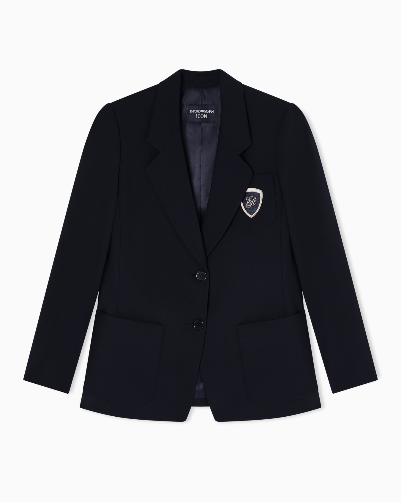 Icon ASV Barathea-wool blazer Slide 0