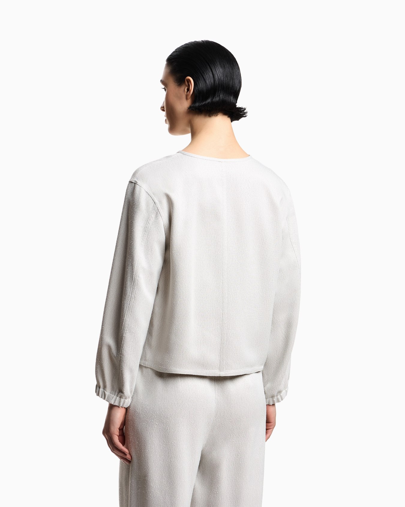 Chaqueta de viscosa texturizada Icon Diapositiva 2