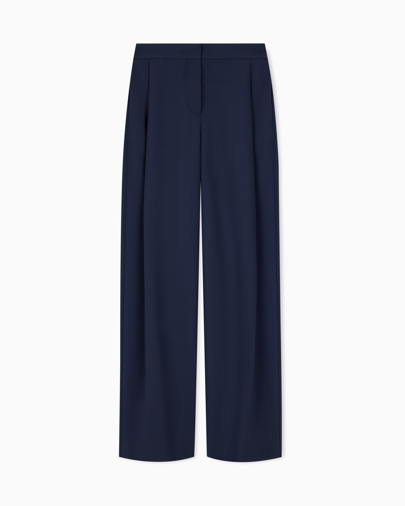 Pantalón de talle alto y pernera ancha sin forro Diapositiva 0