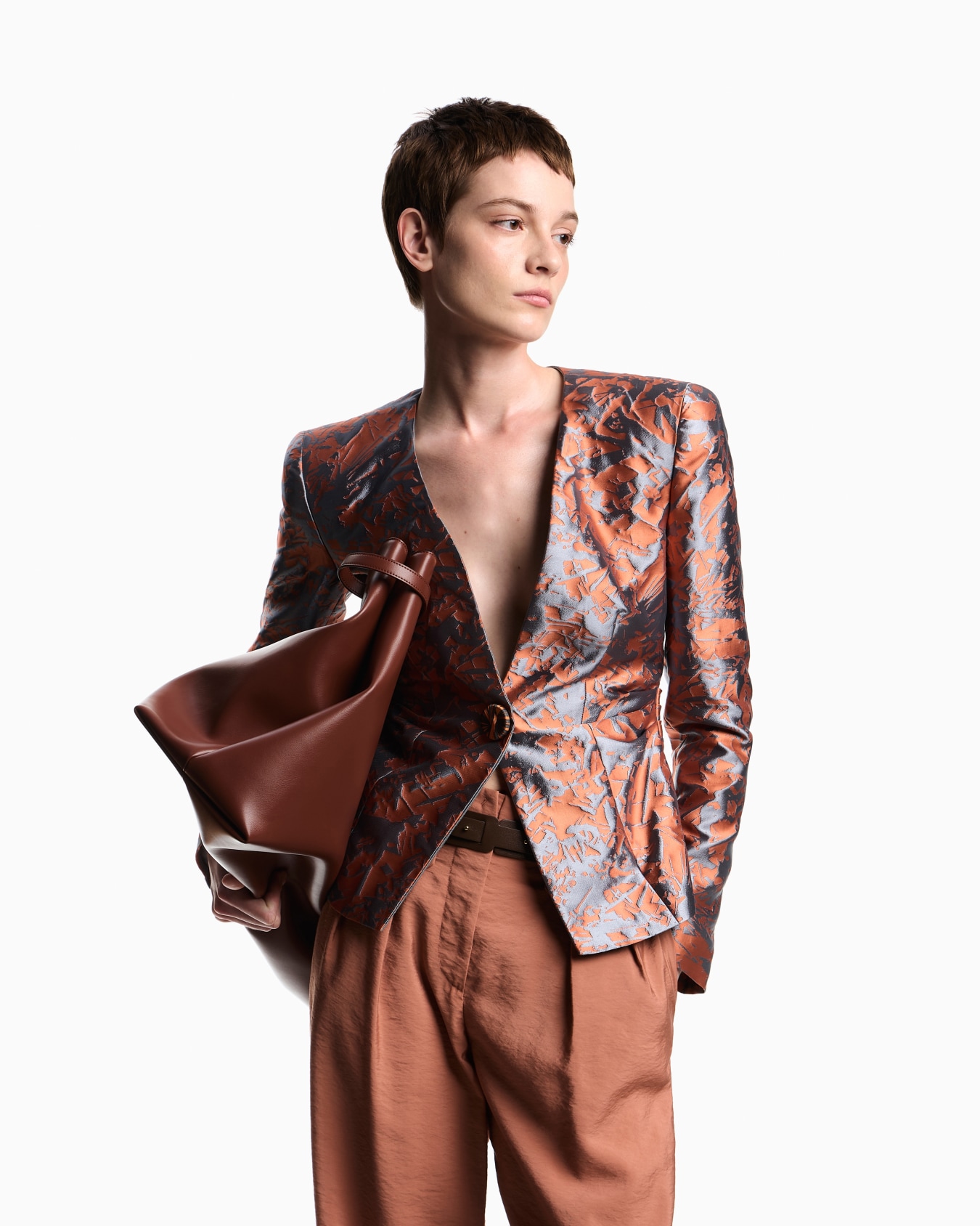 Icon modal muslin oval-leg trousers Slide 3