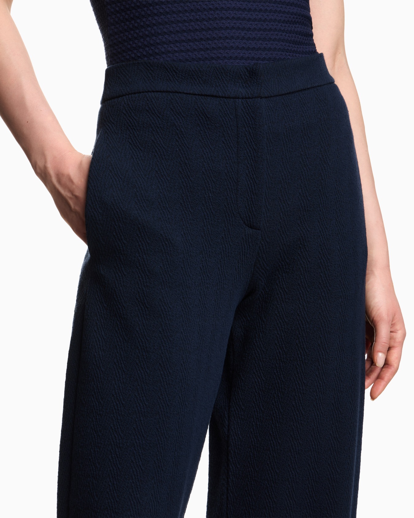 Icon Hose aus Jacquard-Jersey mit Chevron-Motiv Folie 4