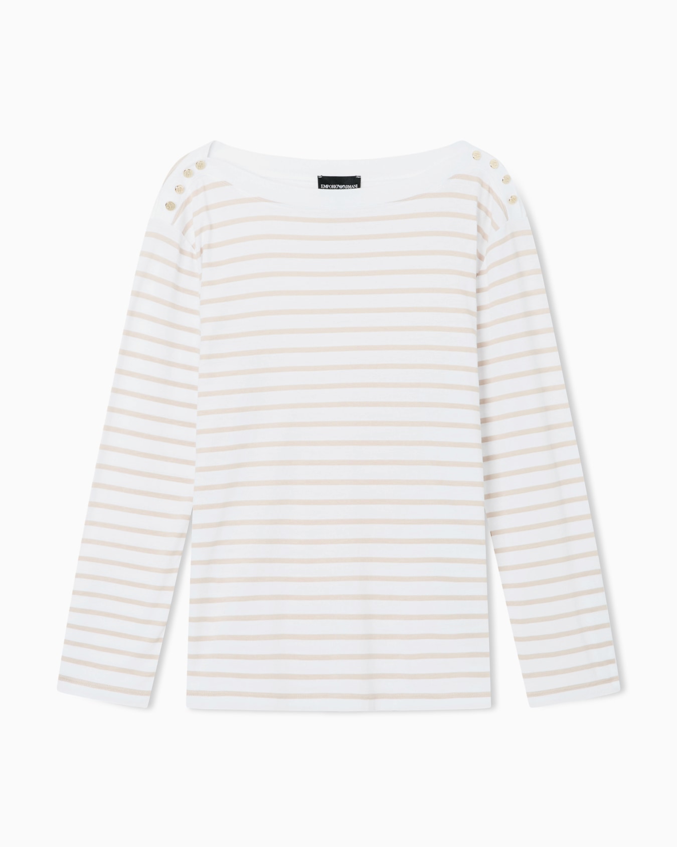 Modal cotton jersey sweater スライドする 0