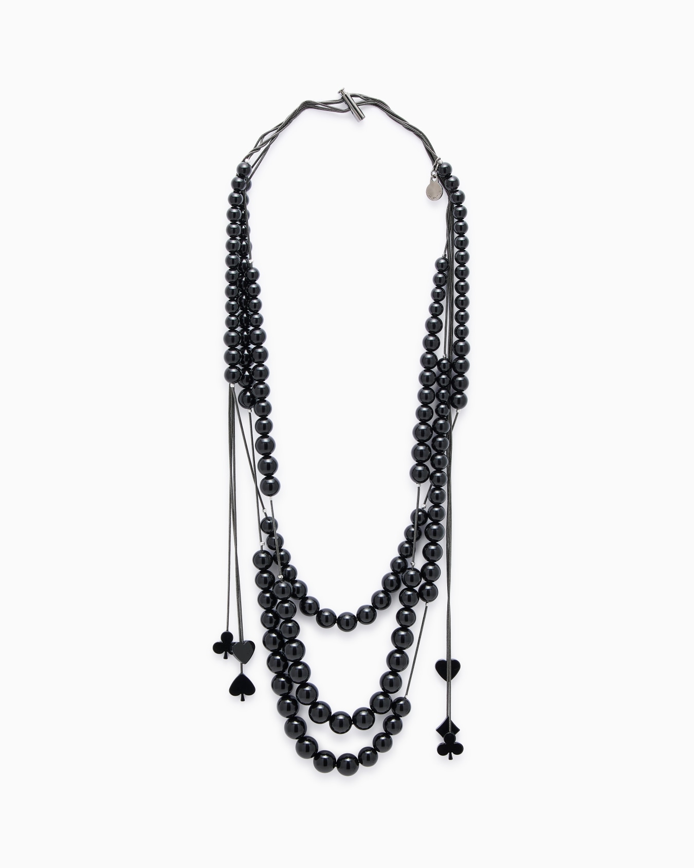 Jeu de Cartes multistrand necklace Slide 0