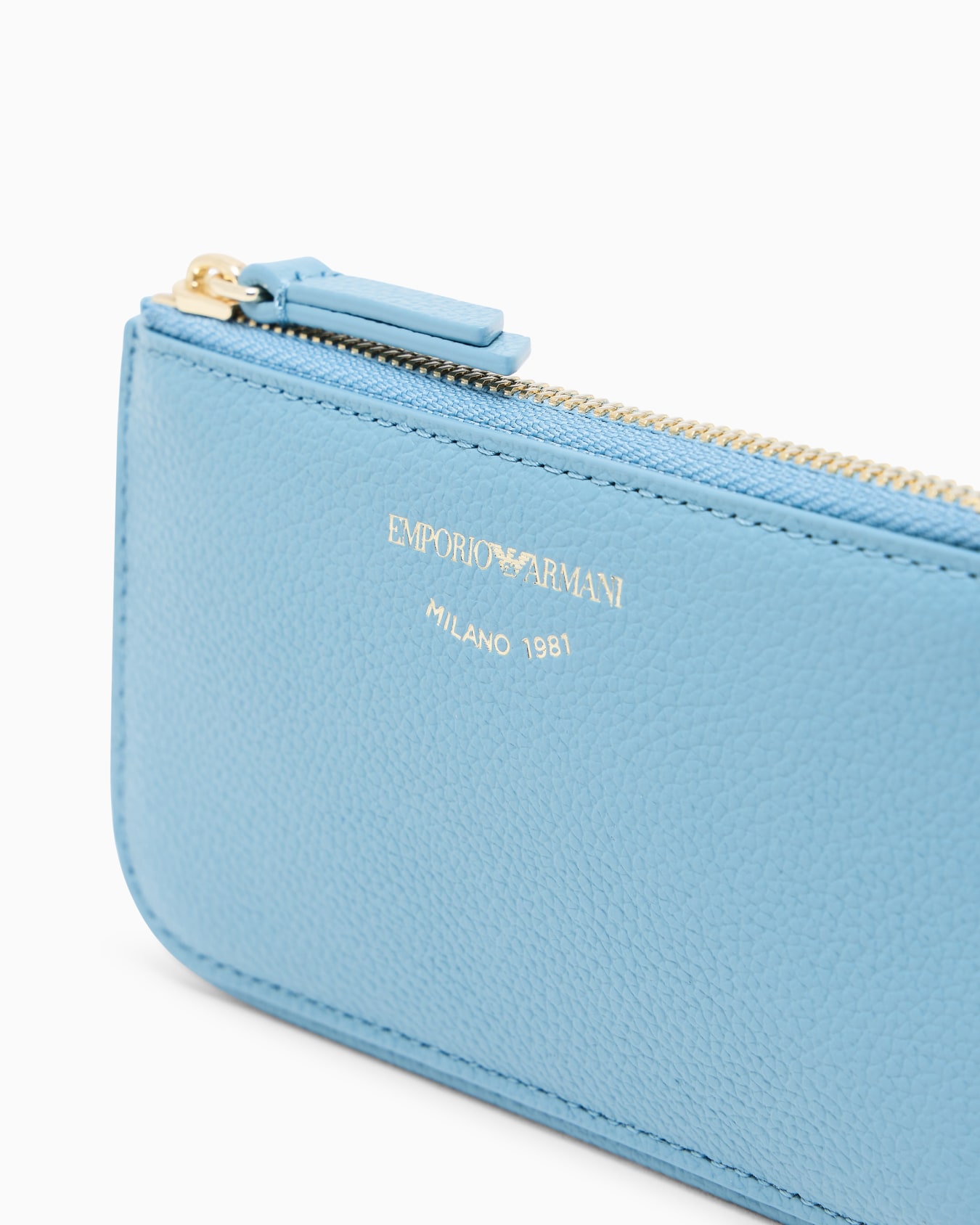 Portamonete in pelle stampa cervo Slide 2