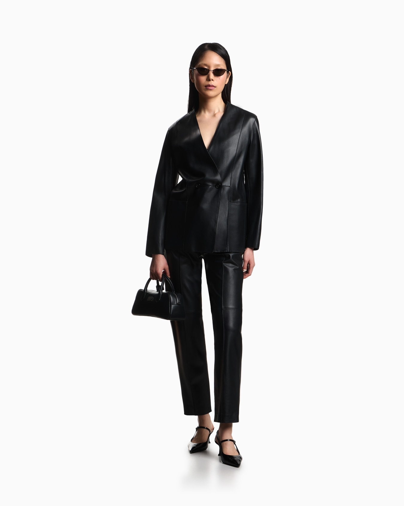 Pantaloni in nappa di agnello guanteria ASV Slide 1