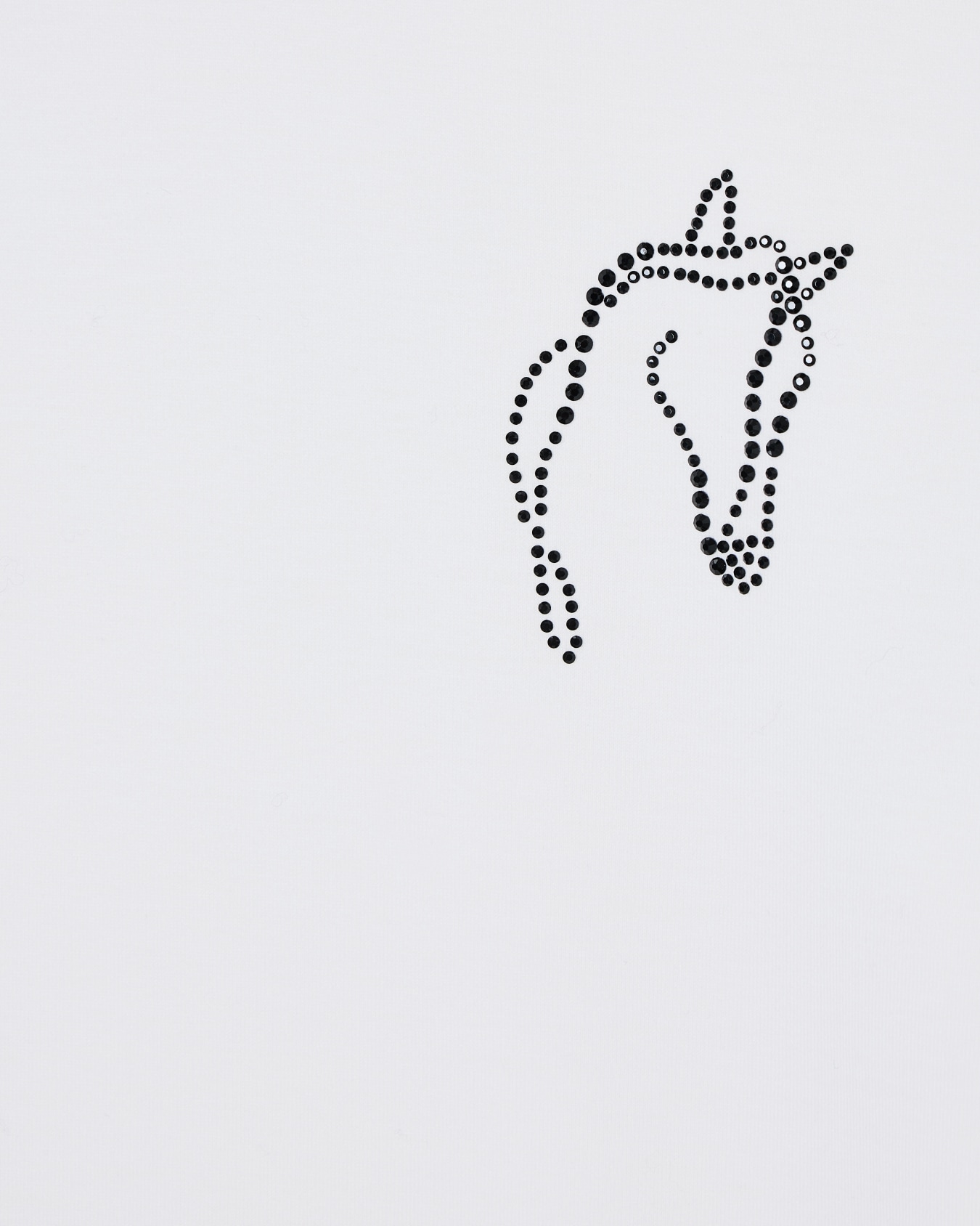 Lunar New Year slim-fit jersey T-shirt with rhinestone outline Slide 4