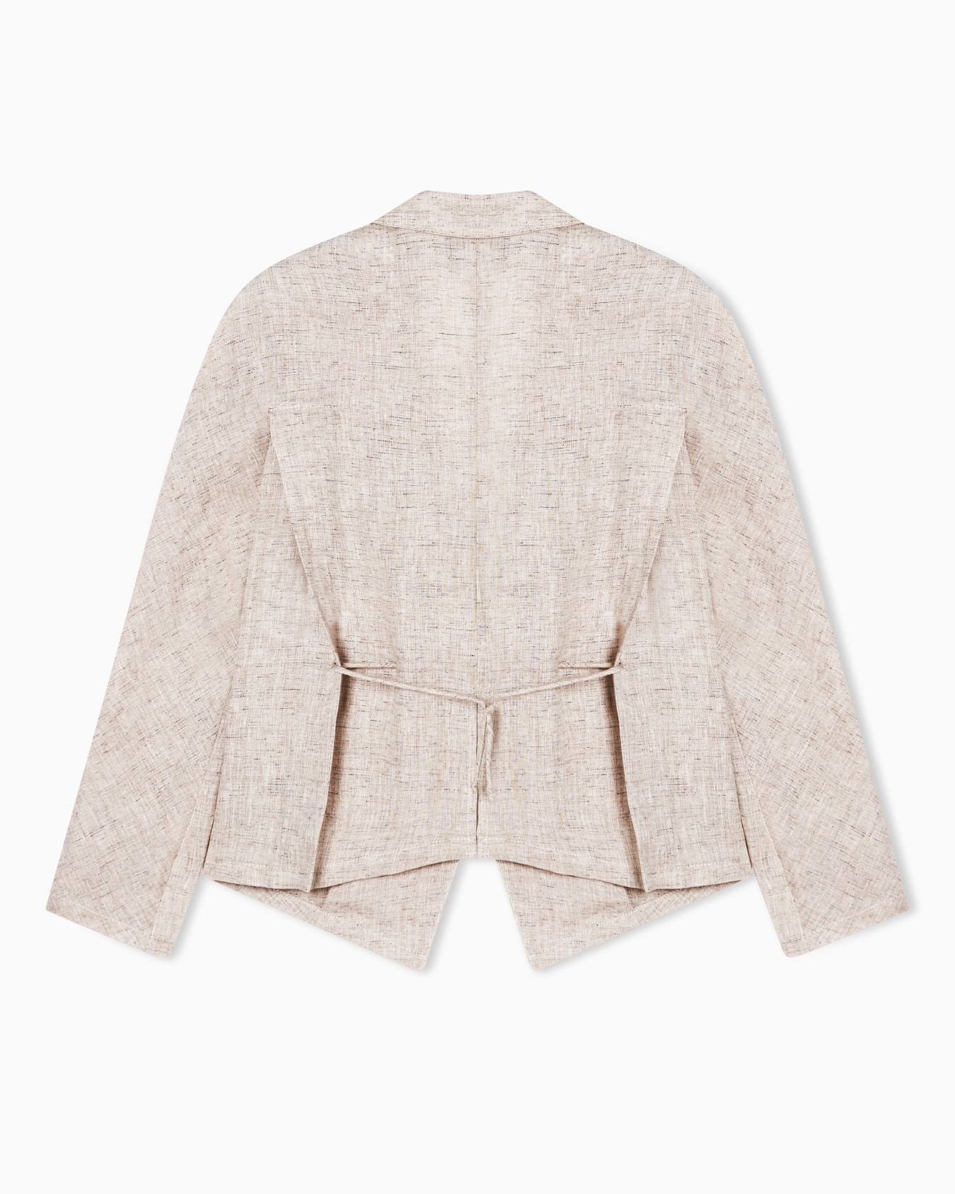 Linen-blend chambray jacket Slide 3