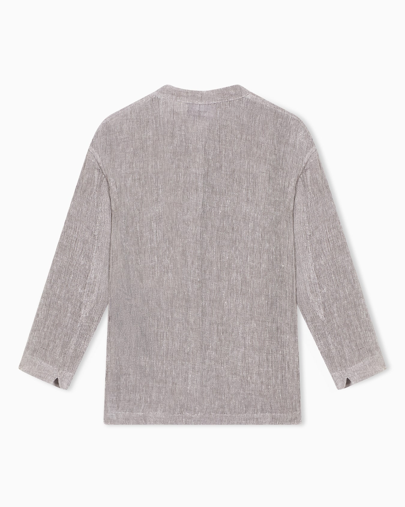 Linen gauze shirt jacket Slide 2