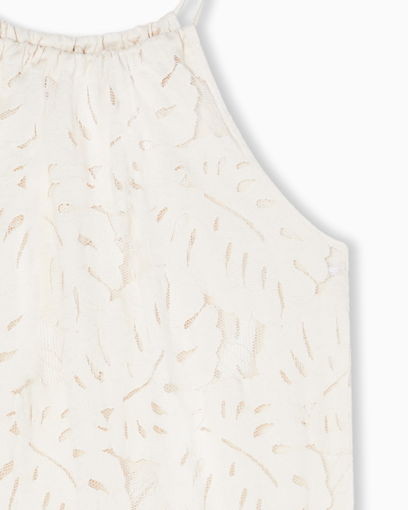 ASV foliage-print lace beach dress Slide 3
