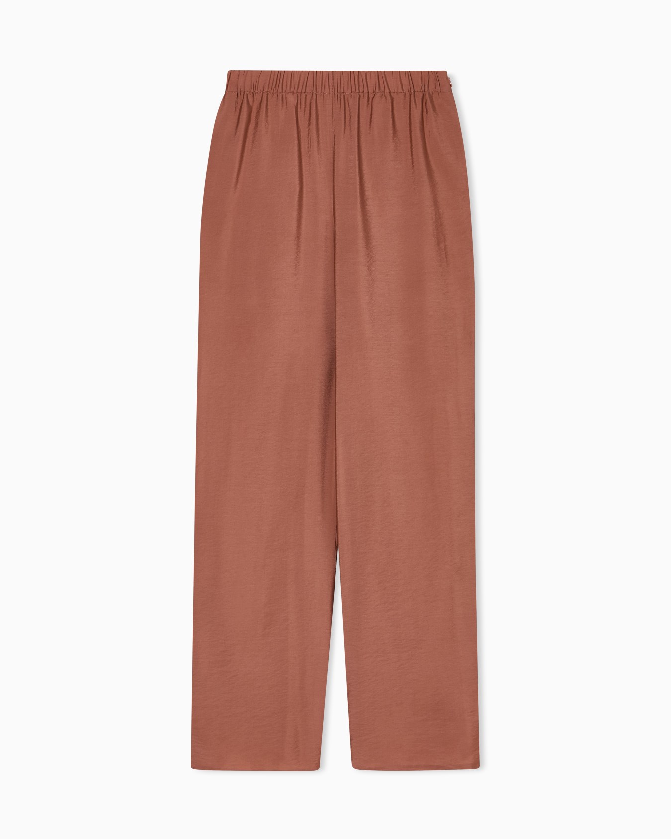 Icon パンツ モダールモスリン ゴムウエスト スライドする 0