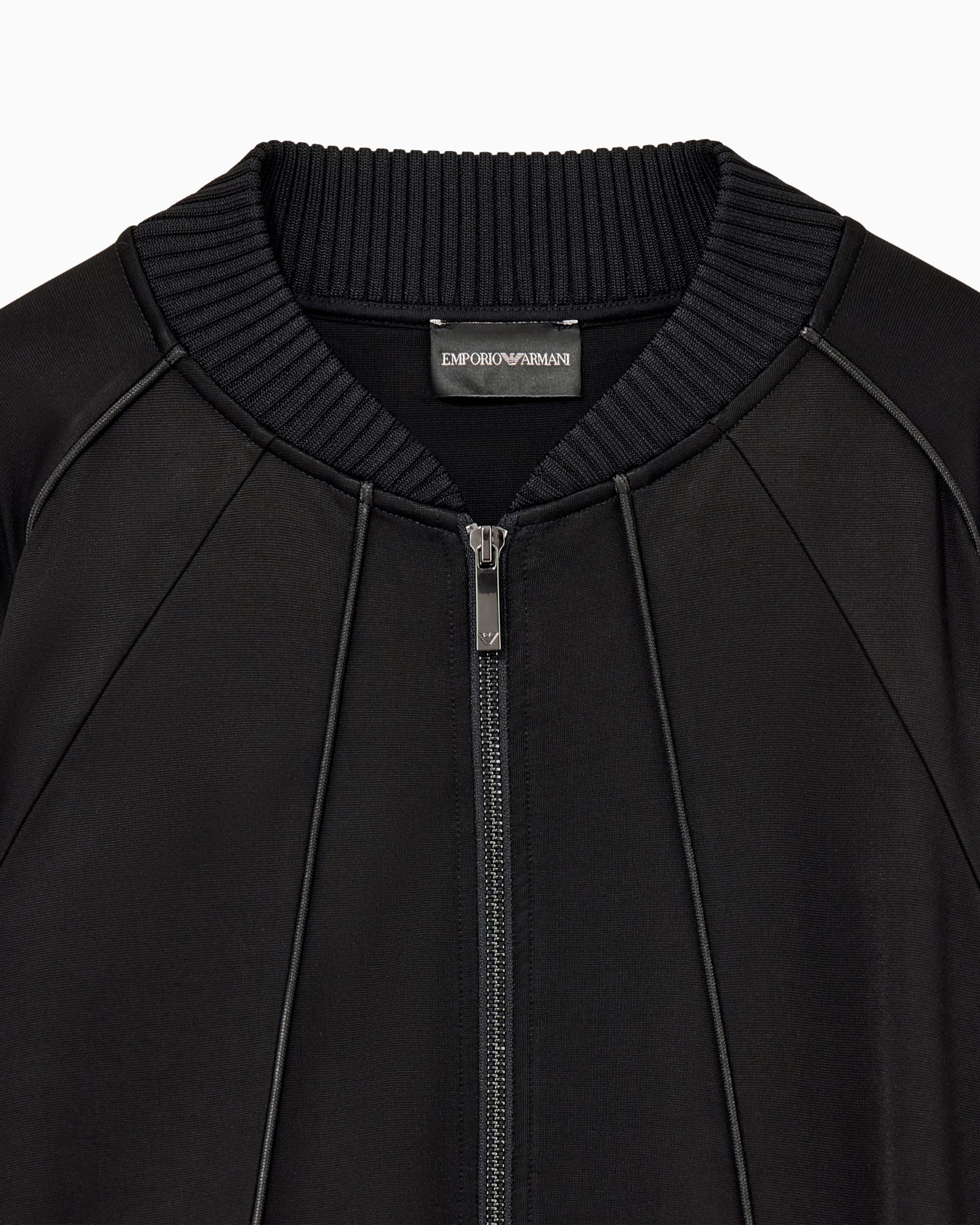 Punto Milano jersey blouson jacket with drawstring hem Slide 2