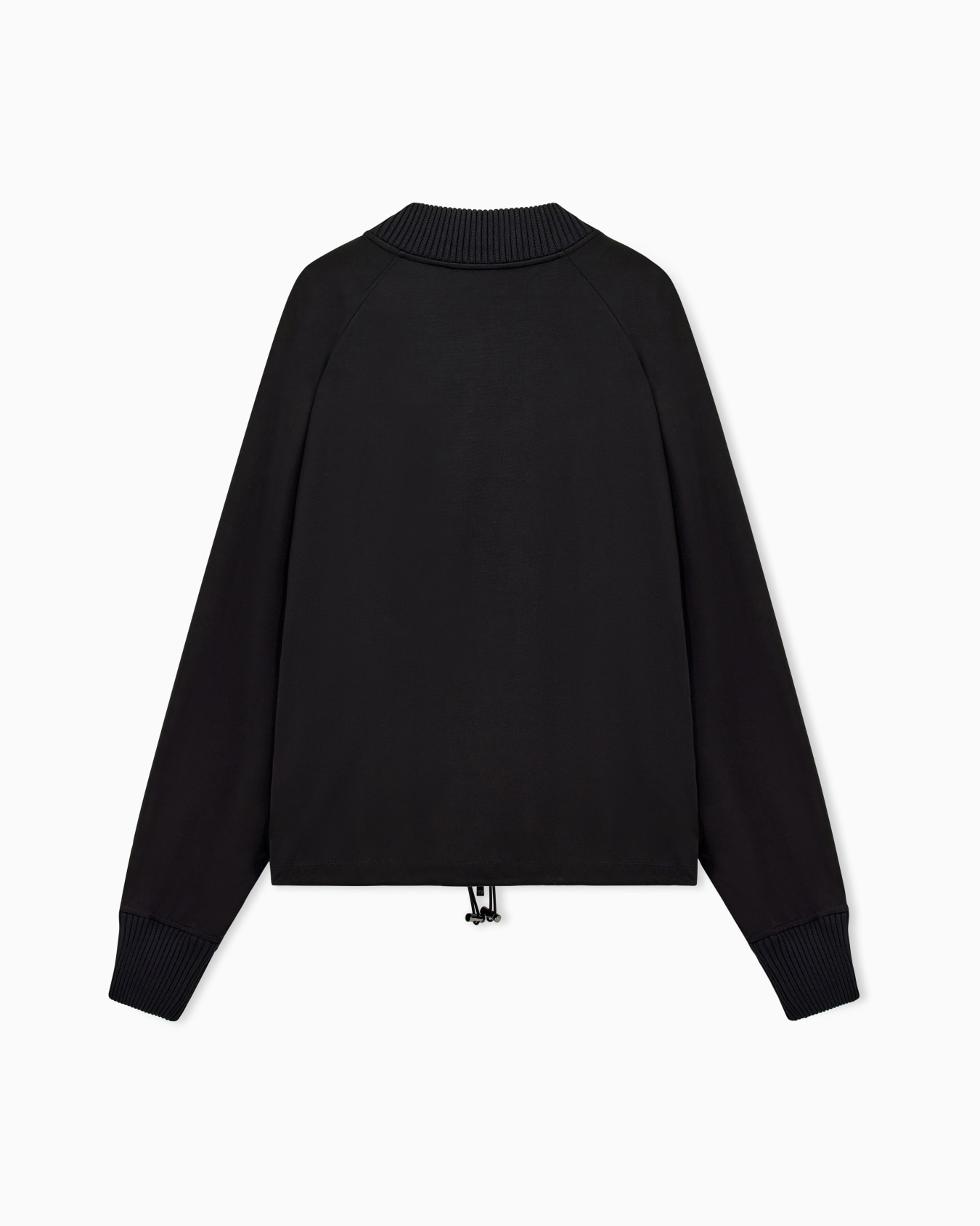 Punto Milano jersey blouson jacket with drawstring hem Slide 1