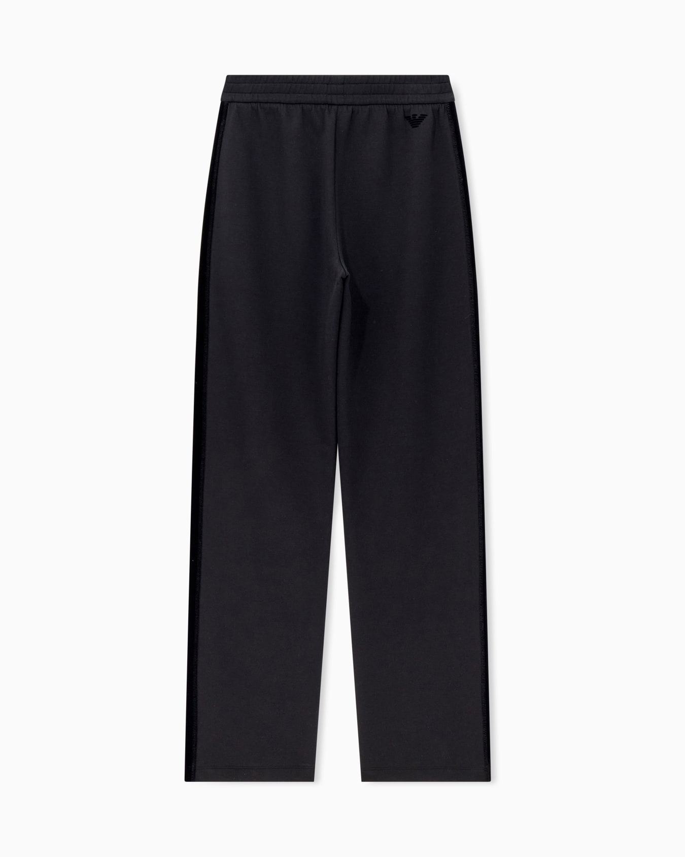 Double jersey pants with chenille tape Travel Essential Slide 1
