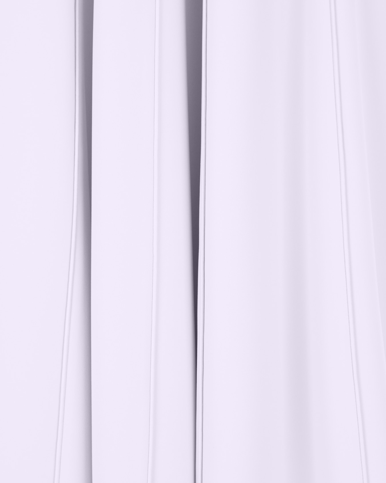 Sleeveless dress in techno cady with vertical piping Slide 3
