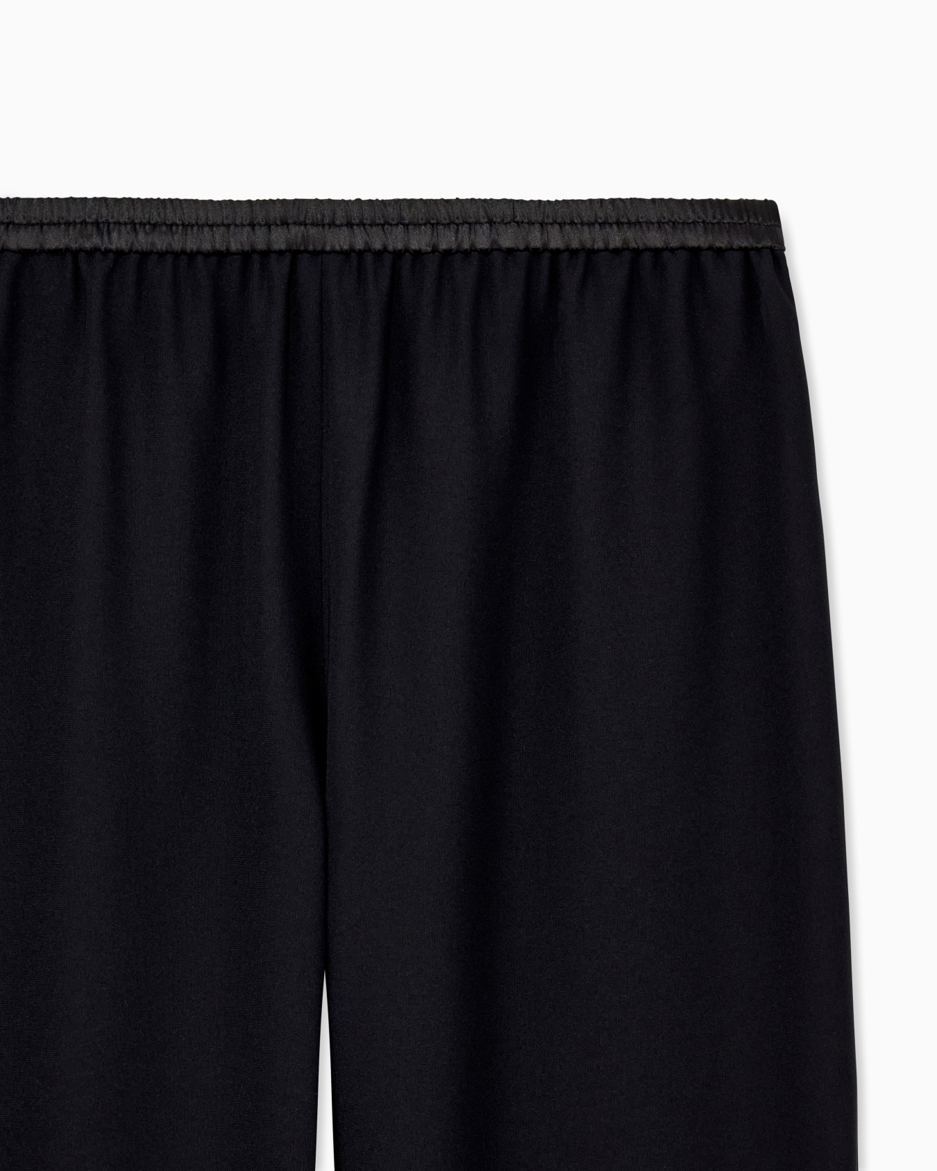 Techno cady wide-leg trousers with an elasticated waistband Slide 2