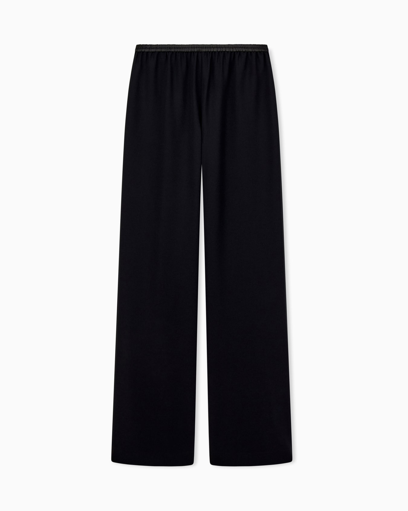 Techno cady wide-leg trousers with an elasticated waistband Slide 0