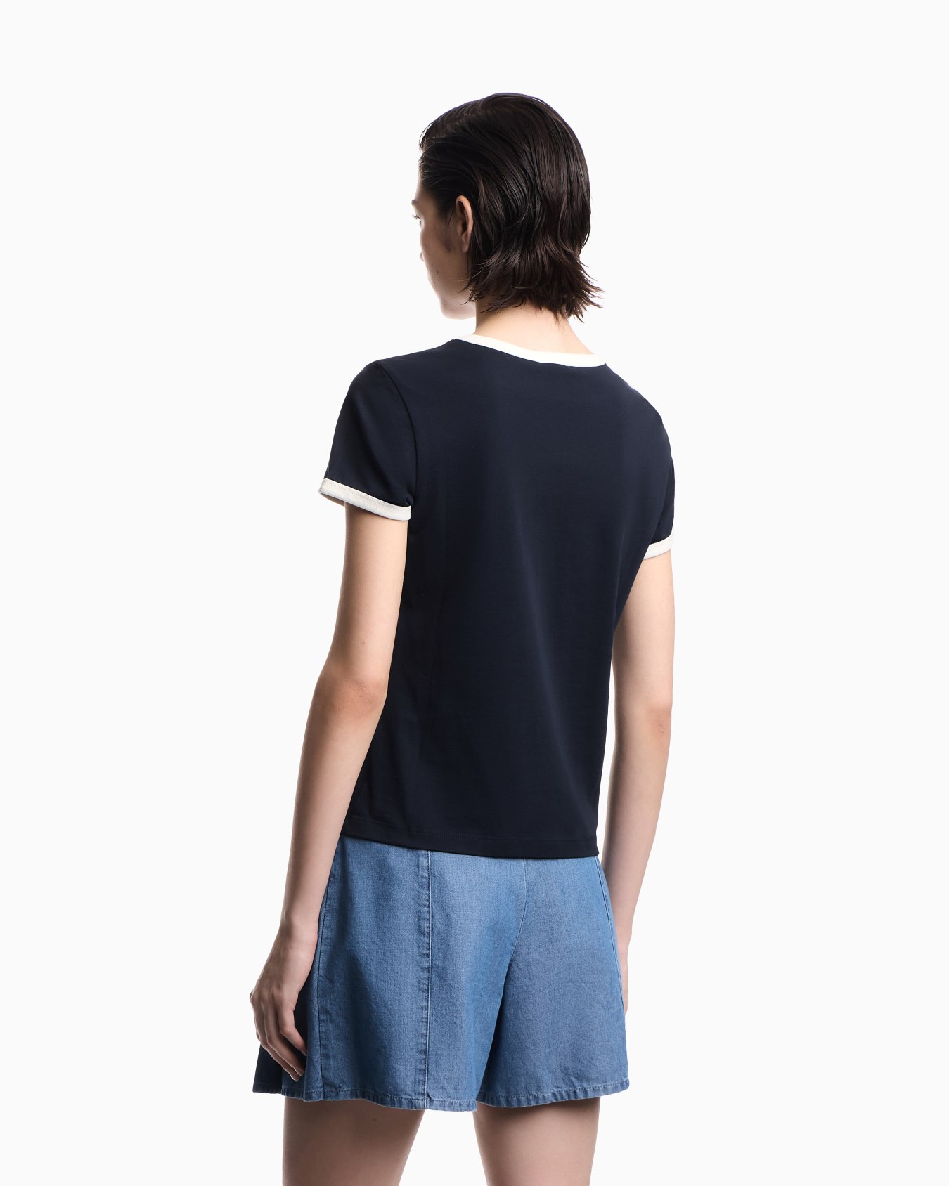 T-shirt en jersey avec écusson Eagle Club Diapositive 2