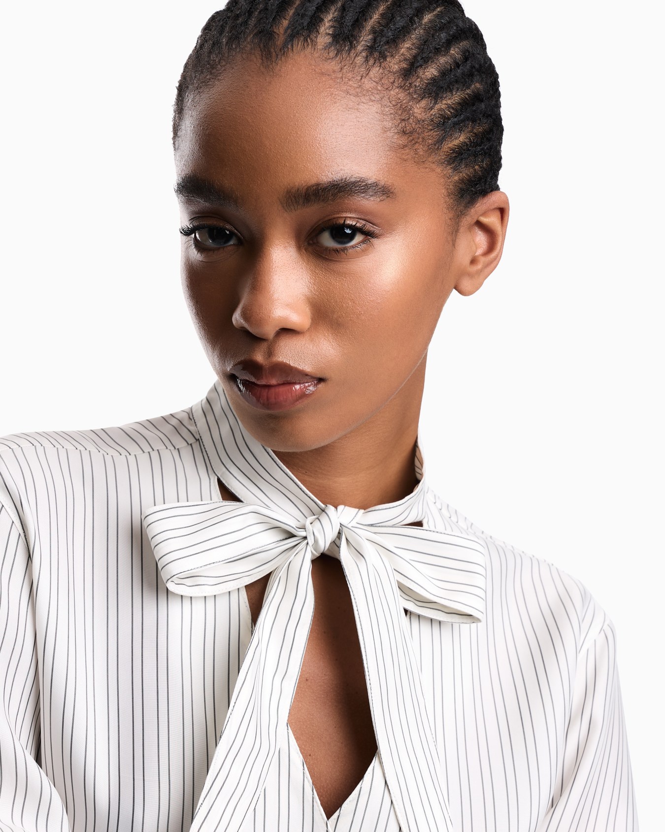 Eagle Club cupro-blend foulard collar shirt Slide 4