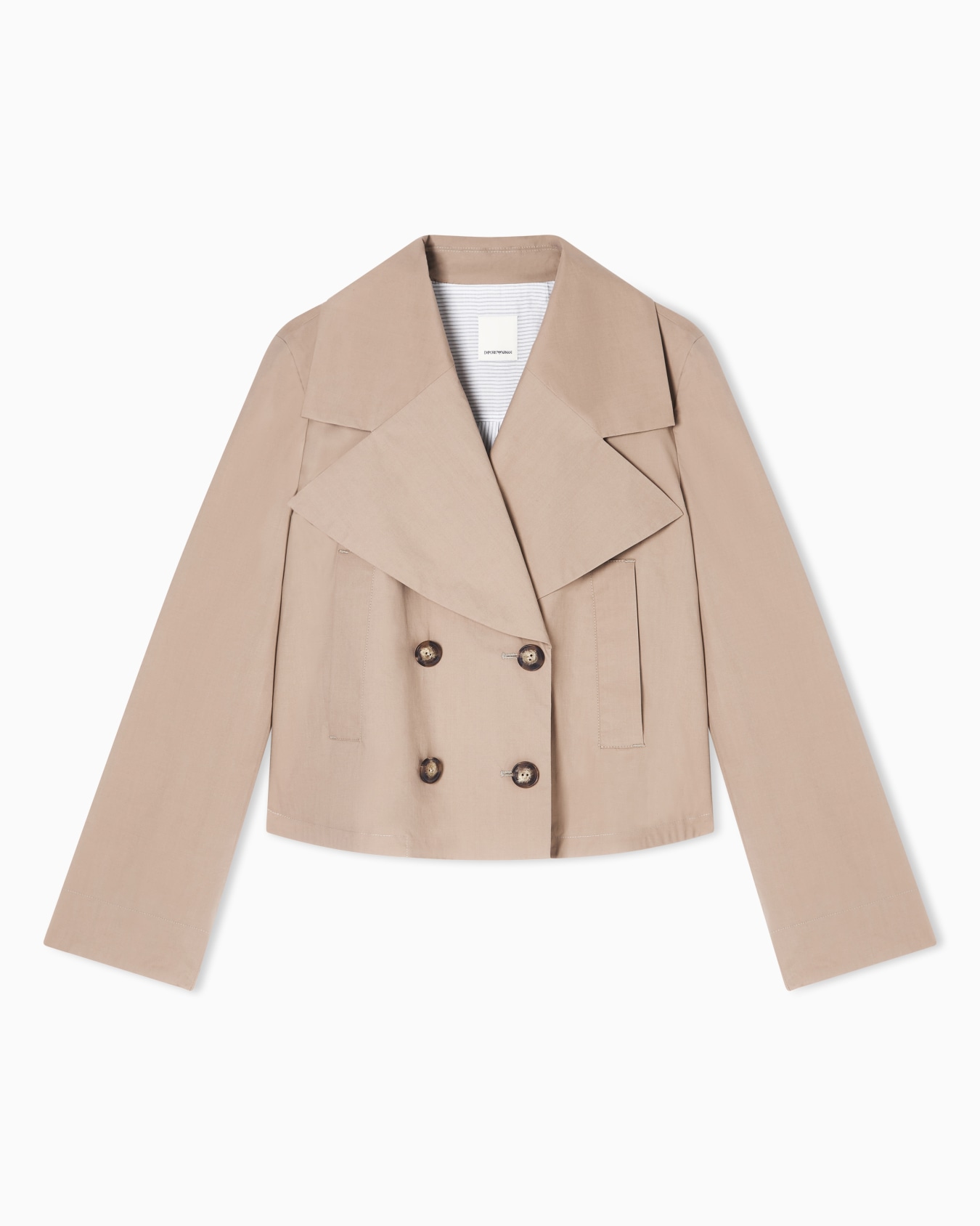 Double-breasted poplin blouson Eagle Club Diapositive 0