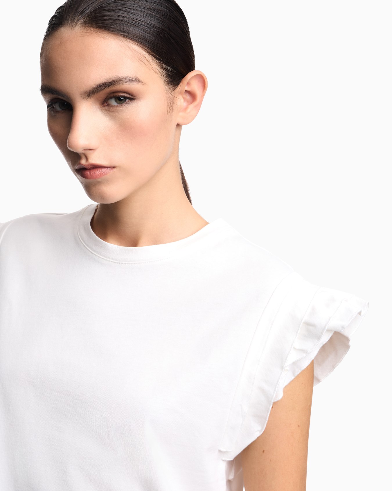 Organic cotton jersey top Slide 4