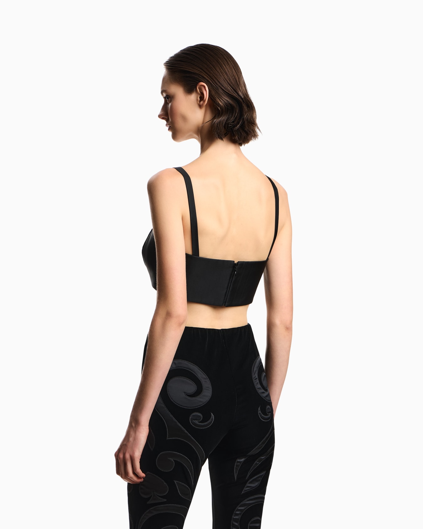 Liquid velvet top with heart Slide 2