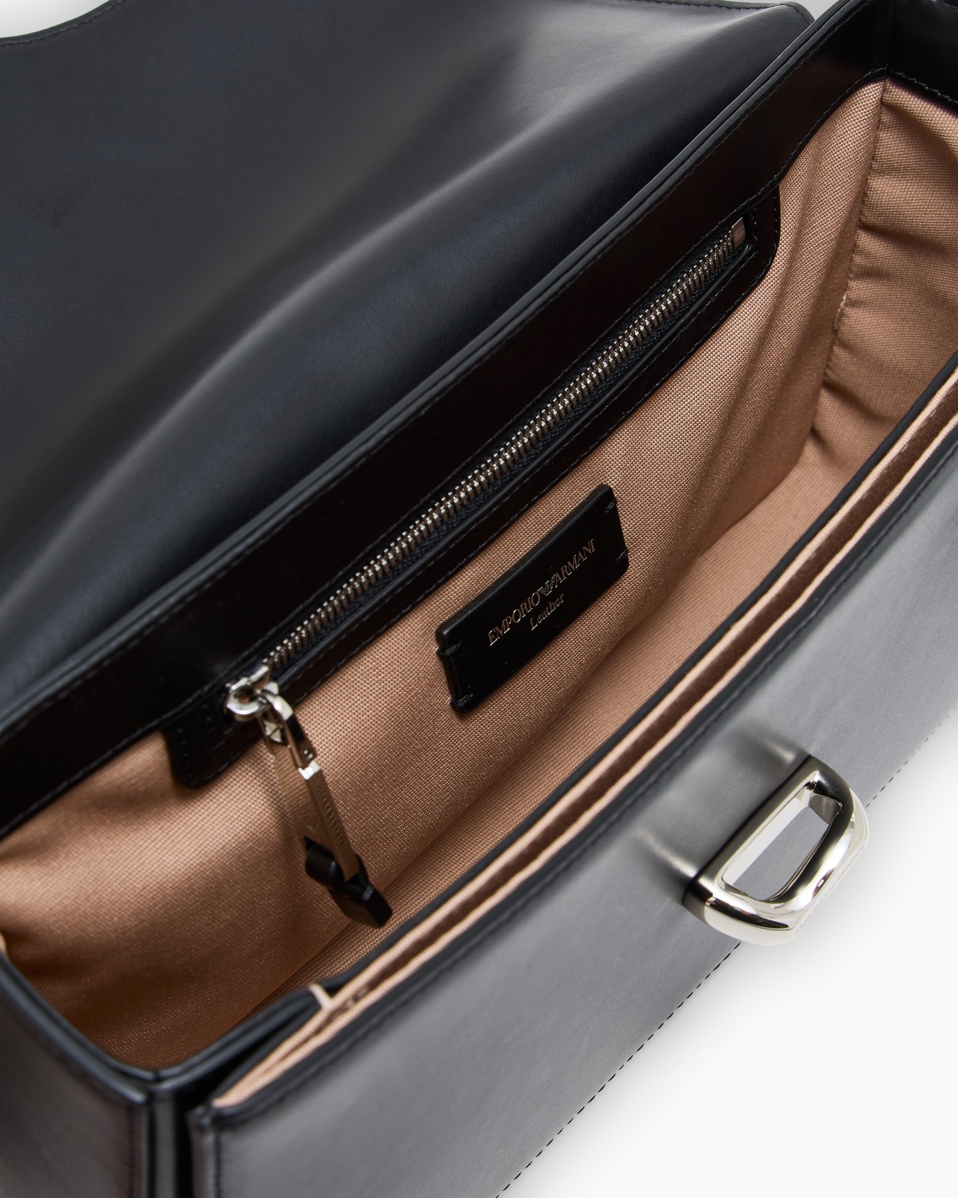 Große Schultertasche aus Glattleder Folie 3