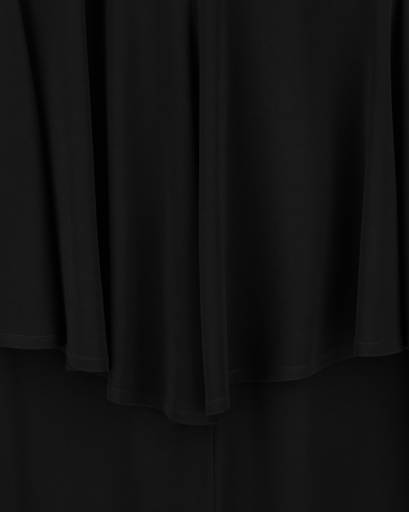 Two-piece effect crêpe dress in stretch viscose Slide 4