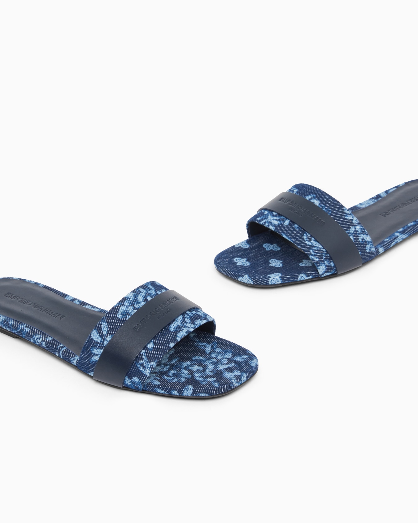 Band sandals in bandana-print canvas Slide 4