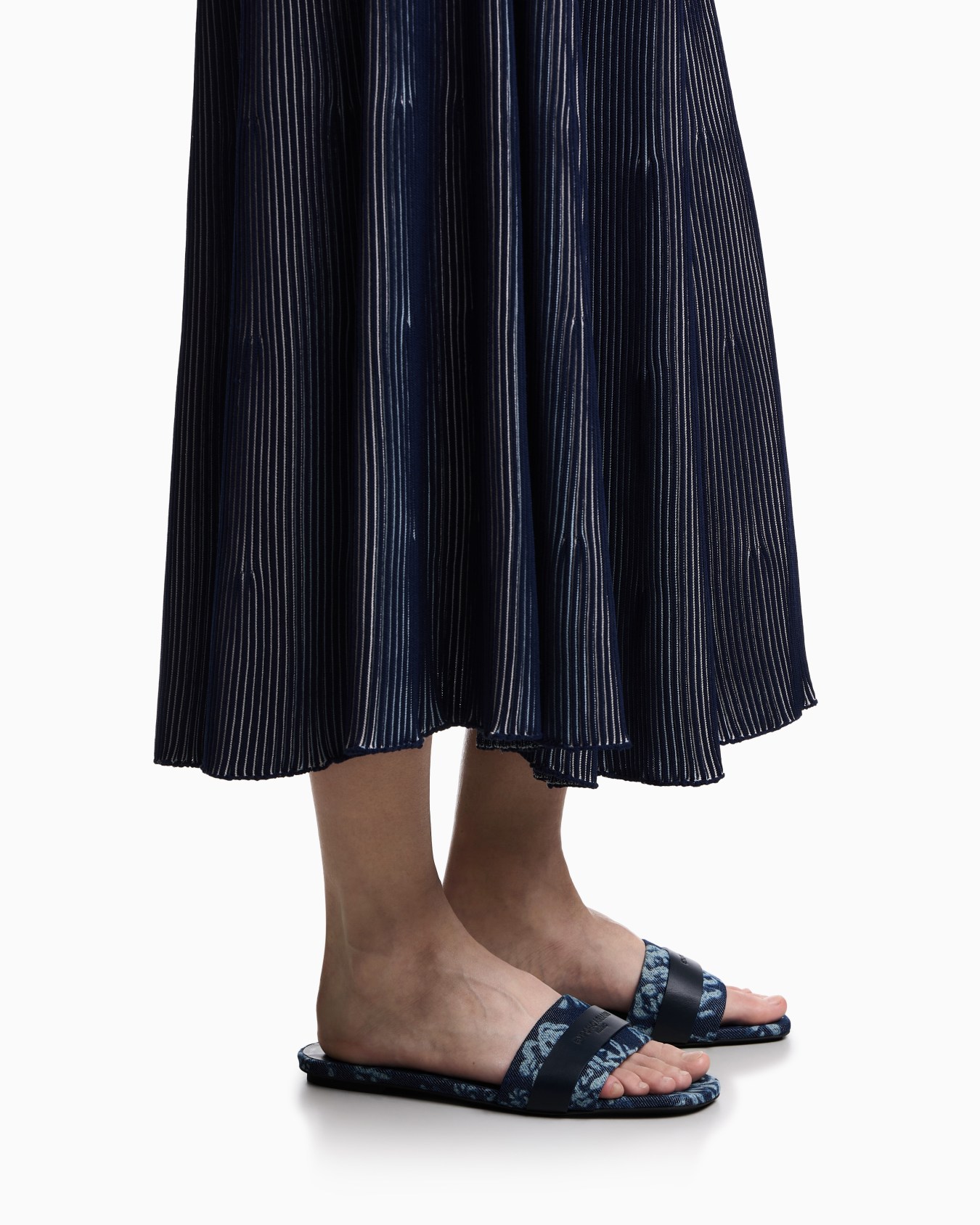 Band sandals in bandana-print canvas Slide 6