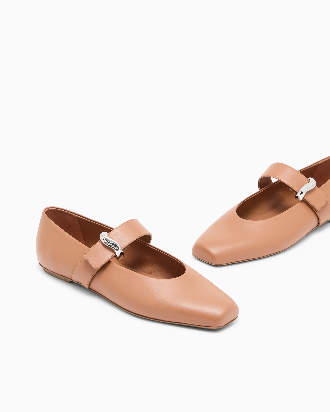 Nappa-leather ballerinas Slide 4