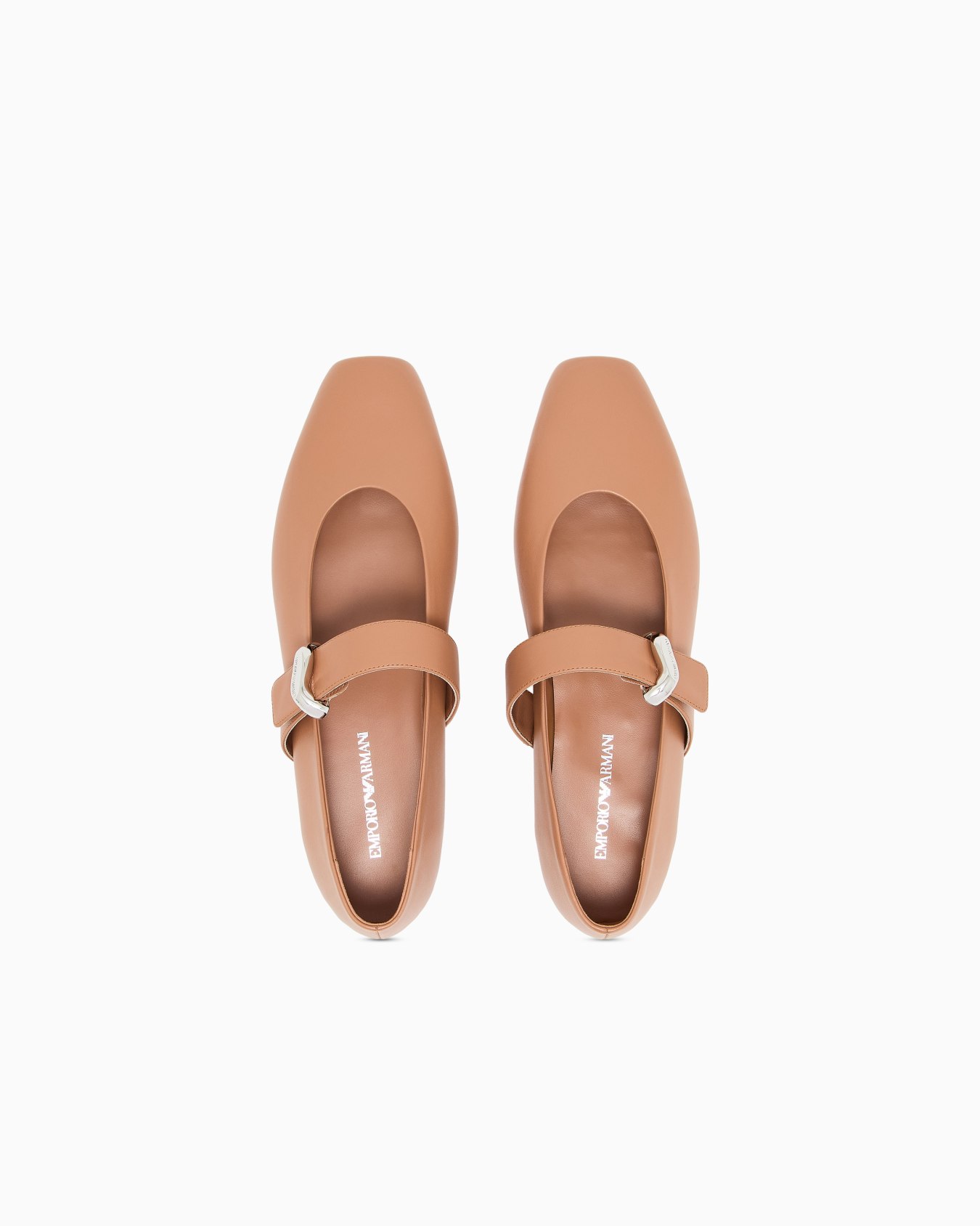 Nappa-leather ballerinas Slide 2