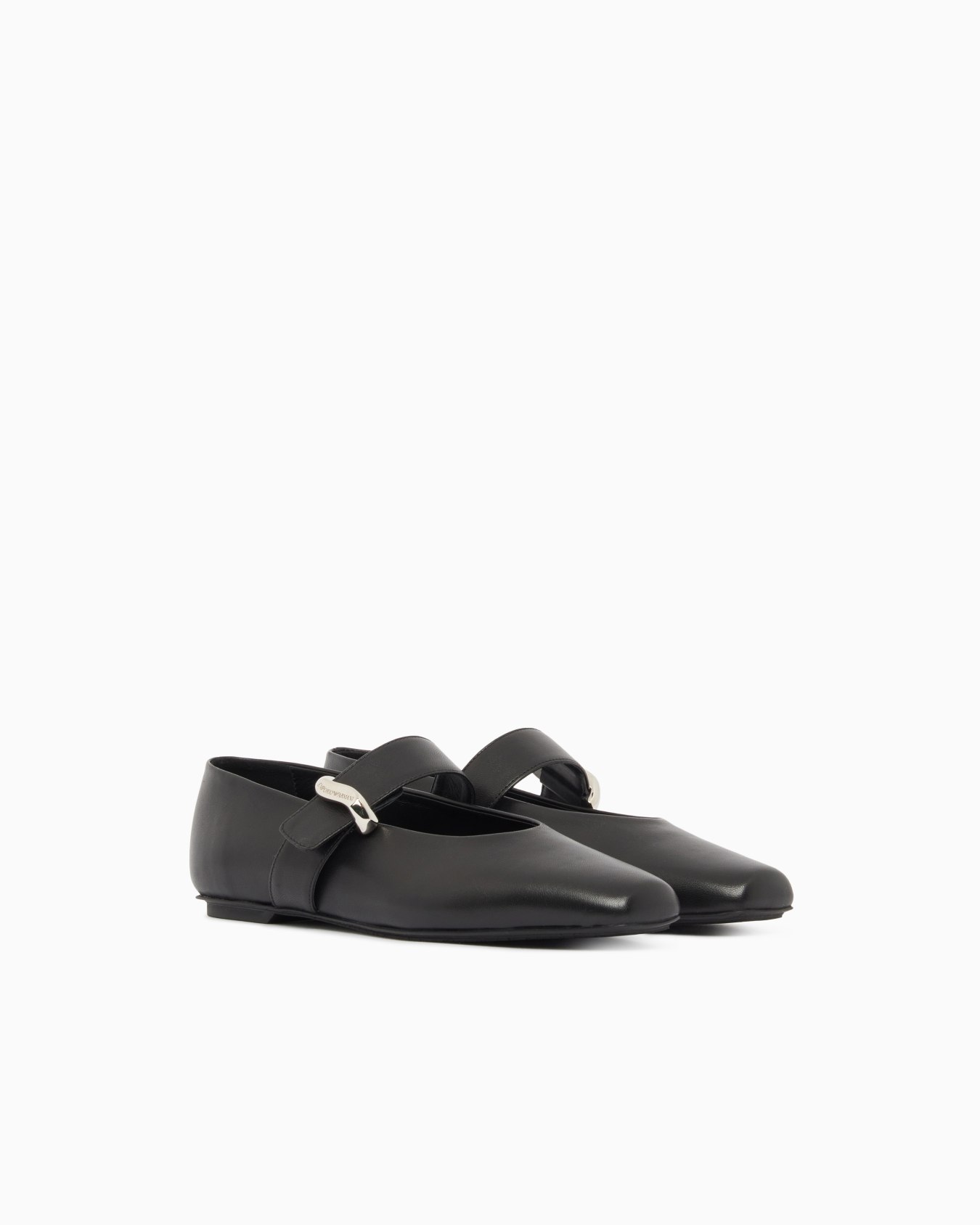 Nappa-leather ballerinas Slide 1
